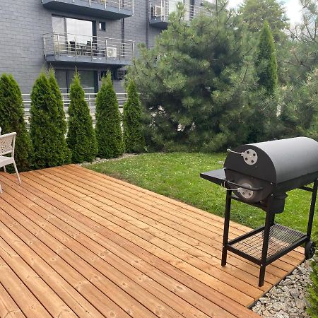 Smilciu Trio Keturvieciai Apartamentai Su Terasa بالانغا المظهر الخارجي الصورة