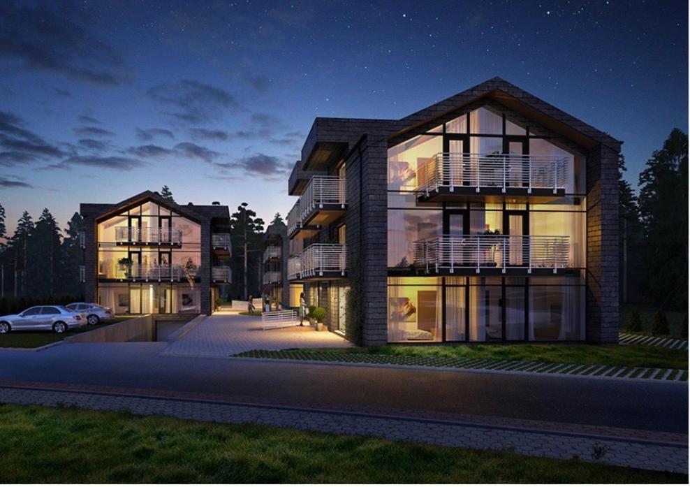 Smilciu Trio Keturvieciai Apartamentai Su Terasa بالانغا المظهر الخارجي الصورة